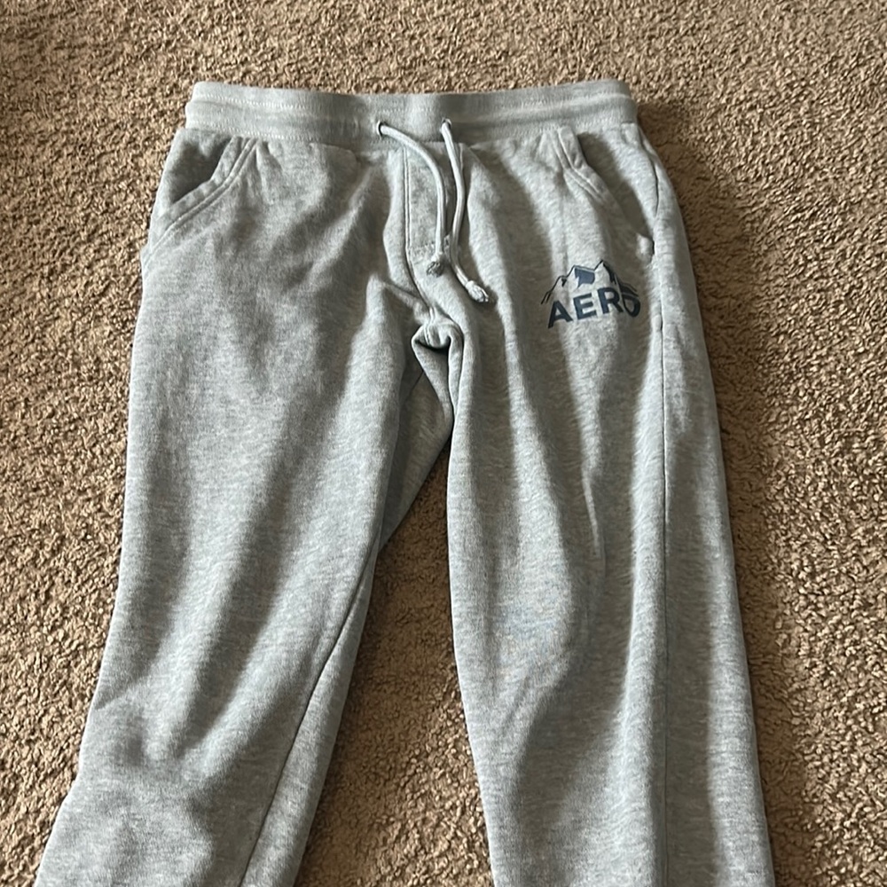 Grey AeroPostale jogging pants